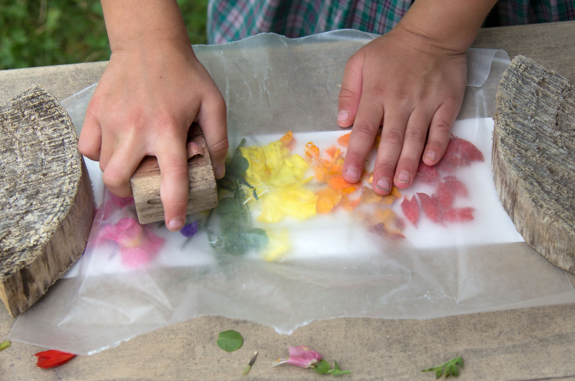 Flower Petal Printing