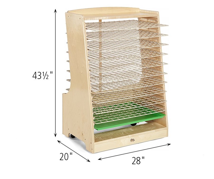 Dimensions of H560 Drying Rack