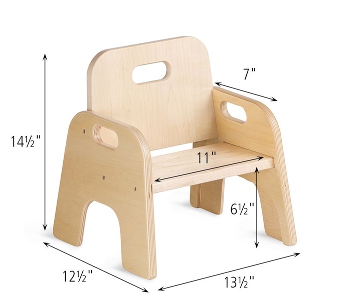 Dimensions of J506 MeDoIt Chair 65