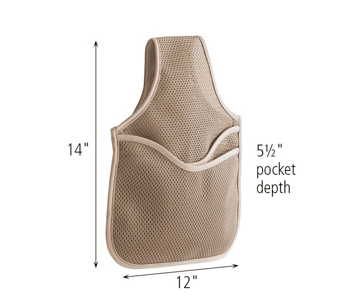 Dimensions of J722 Book Bag for 12 Chair