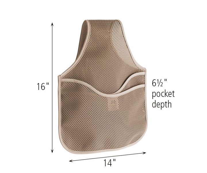 Dimensions of J724 Book Bag for 14 Chair