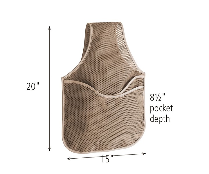 Dimensions of J726 Book Bag for 16 Chair