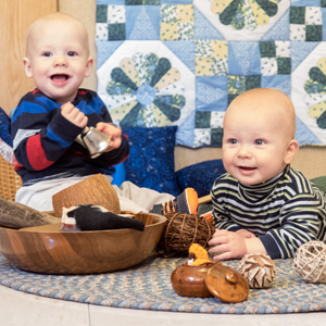 Babies and loose parts
