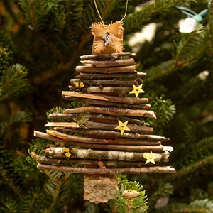 Twig Tree Ornament