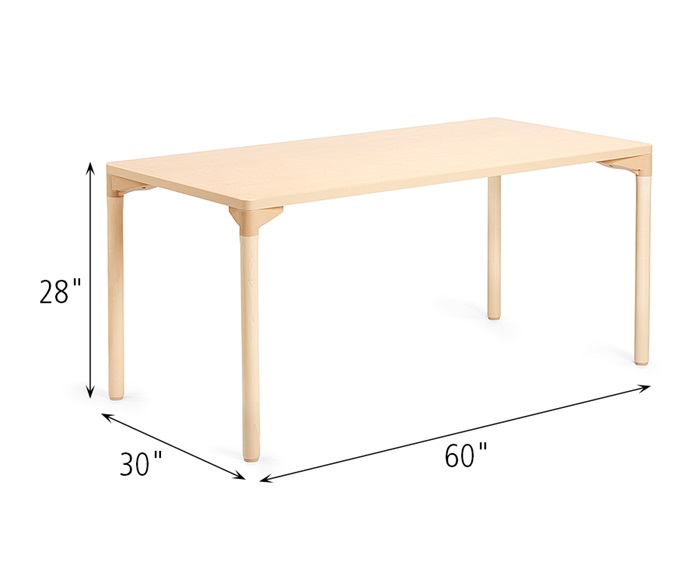 Rectangular Classroom Table