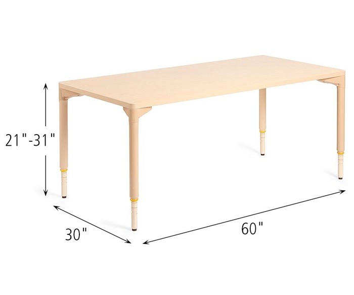 Rectangular Classroom Table