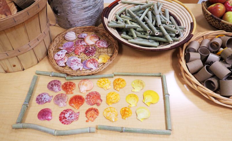 Loose Parts play for Infants and Toddlers