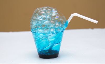 3 Blow bubbles