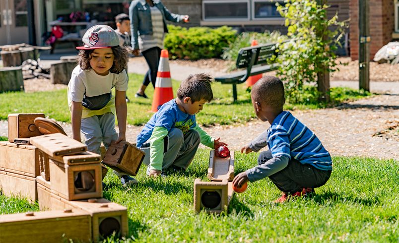 Preschool outdoor play sales