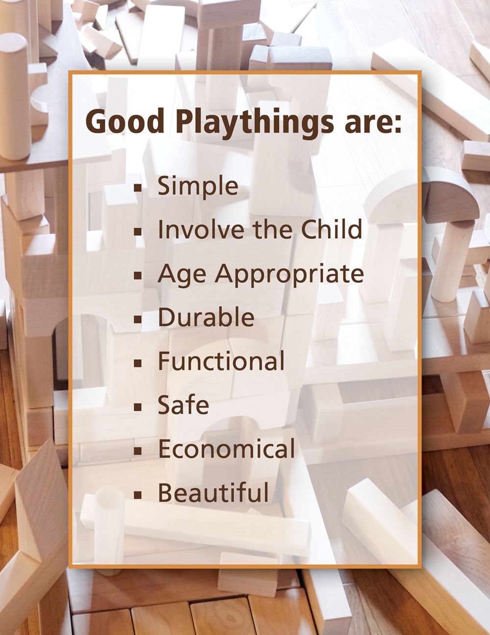 What Makes a Good Plaything