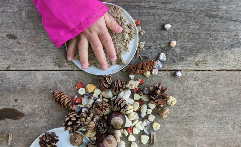 Press into a container lid