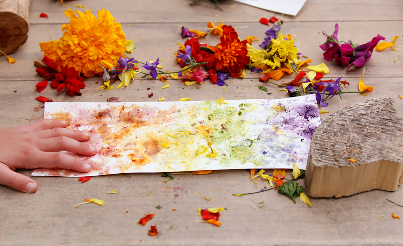 Waxed Flower Paper