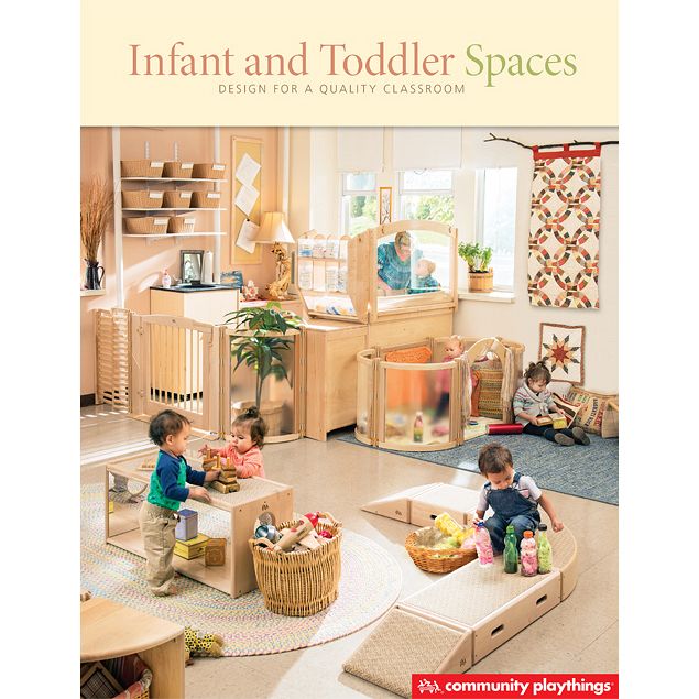 infant and toddler spaces book cover