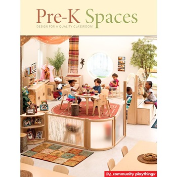 Pre-k Spaces book cover