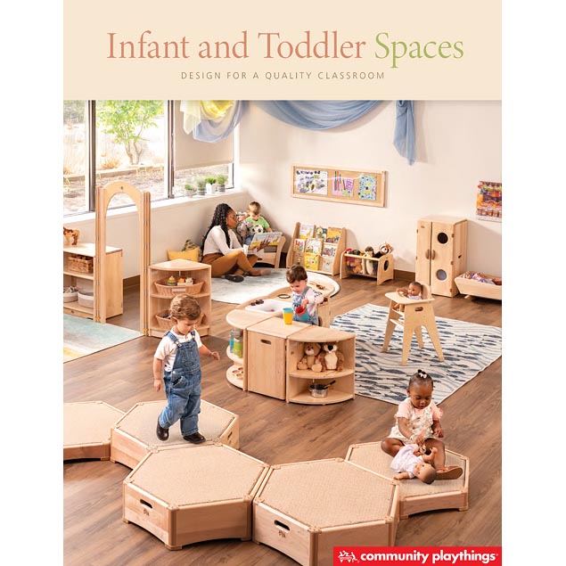 infant and toddler spaces book cover