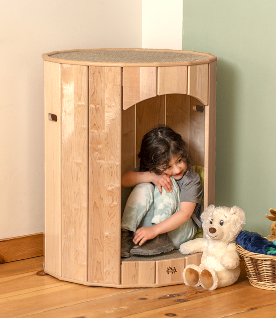 A child in a Calm Nest