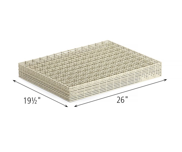 Dimensions of H562 10 Extra wire racks