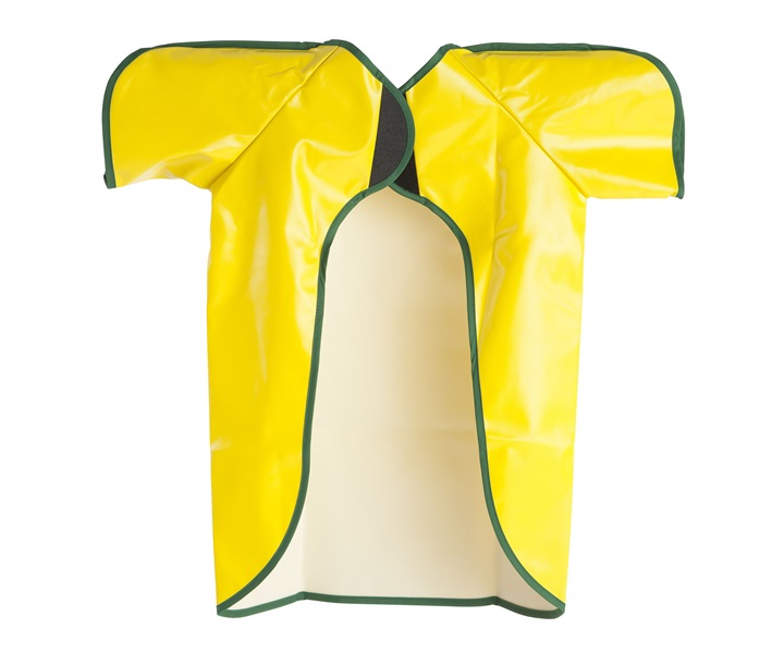Dimensions of H861 Tulip Apron Small