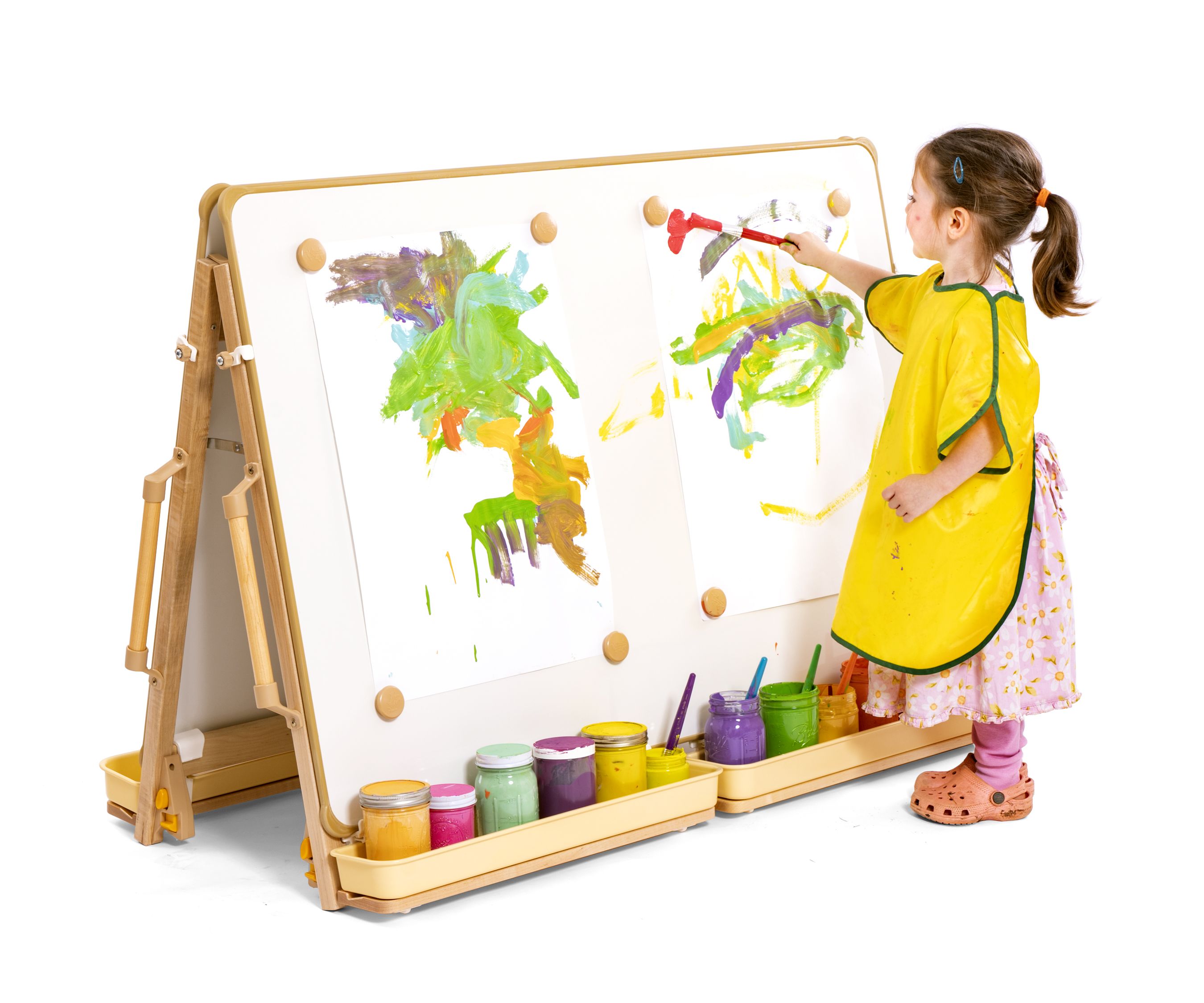 Green Space Learning - Art Easel Double Width