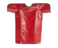 A red apron