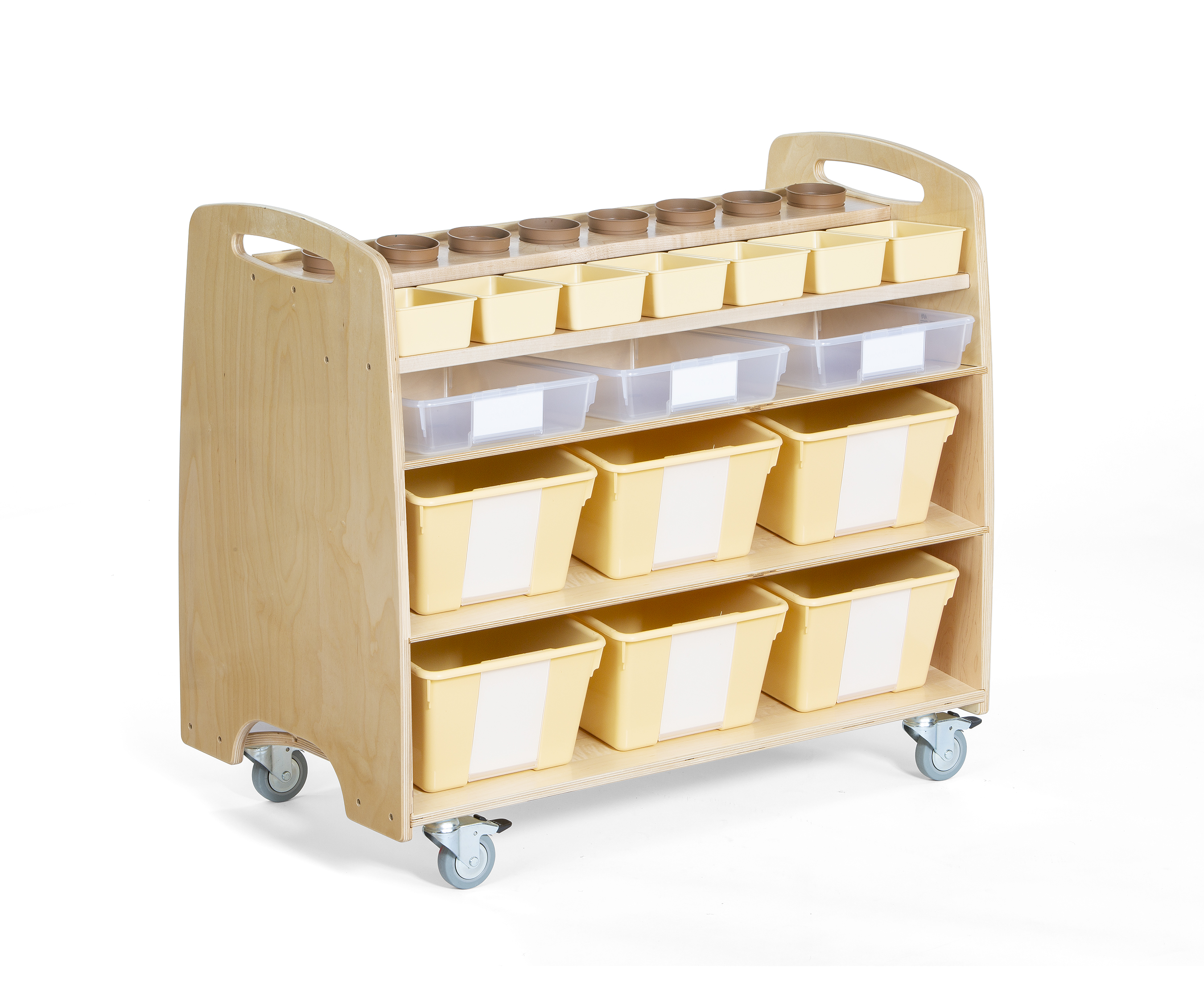 Help Yourself Trolley w/ totes or baskets