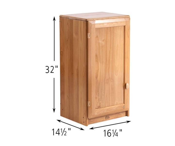 Dimensions of A281 Wall-Mounted Cabinet 16