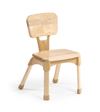A preschool classroom chair