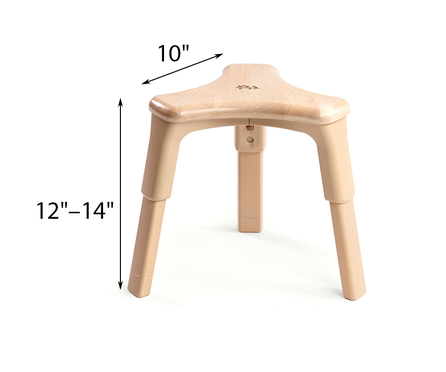 Stool with Dimensions
