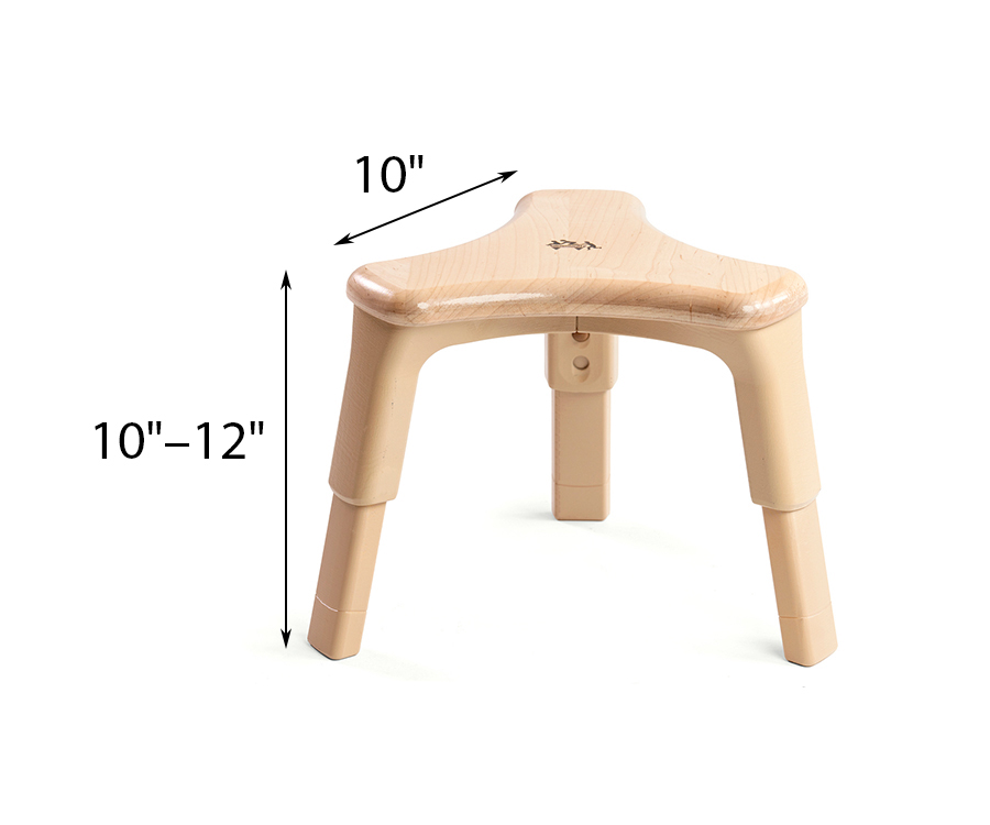 Stool with Dimensions