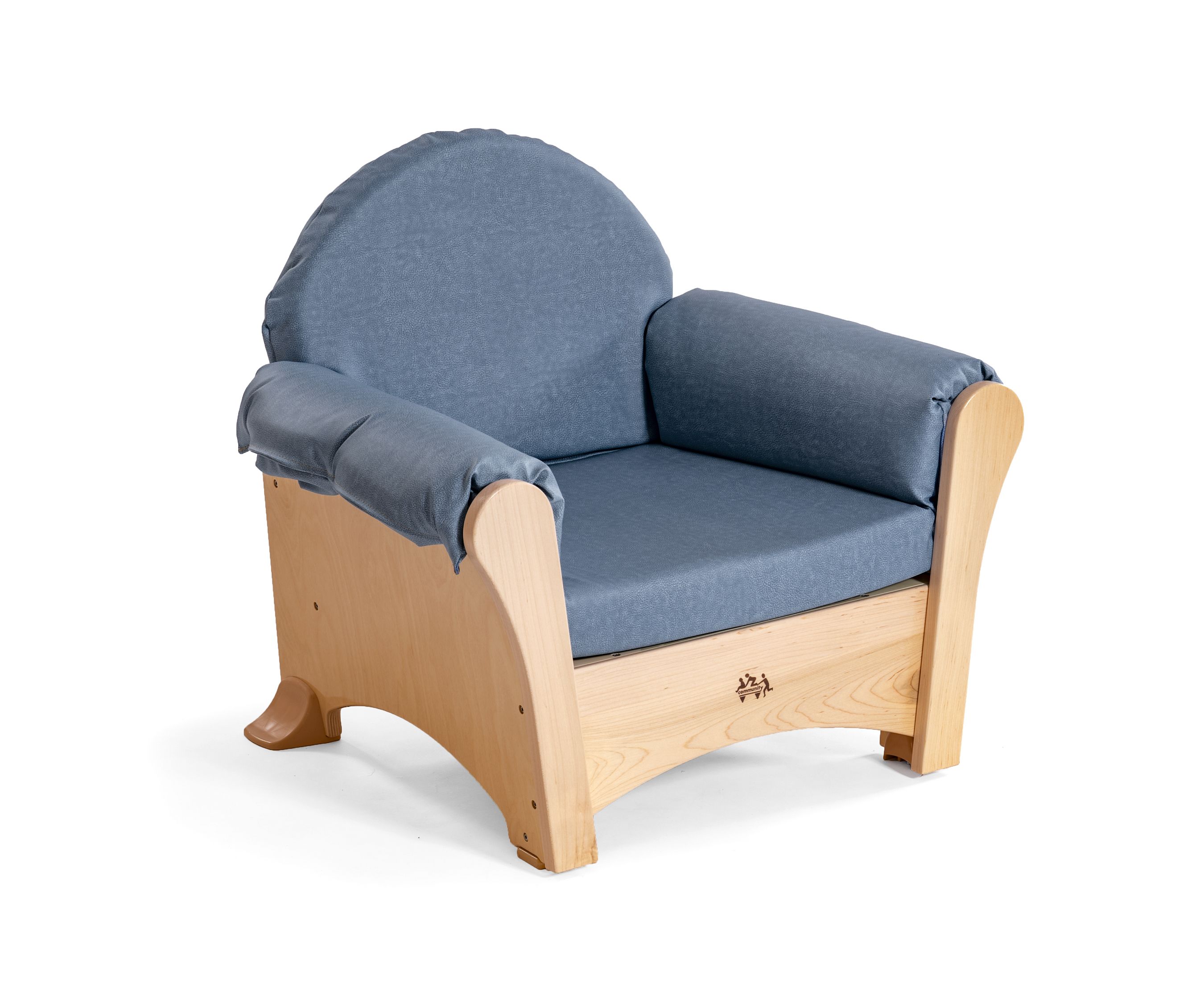 J641 Childs Armchair Blue