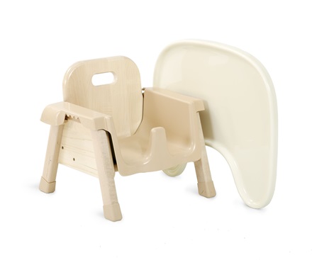 Baby low chair with tray on sale
