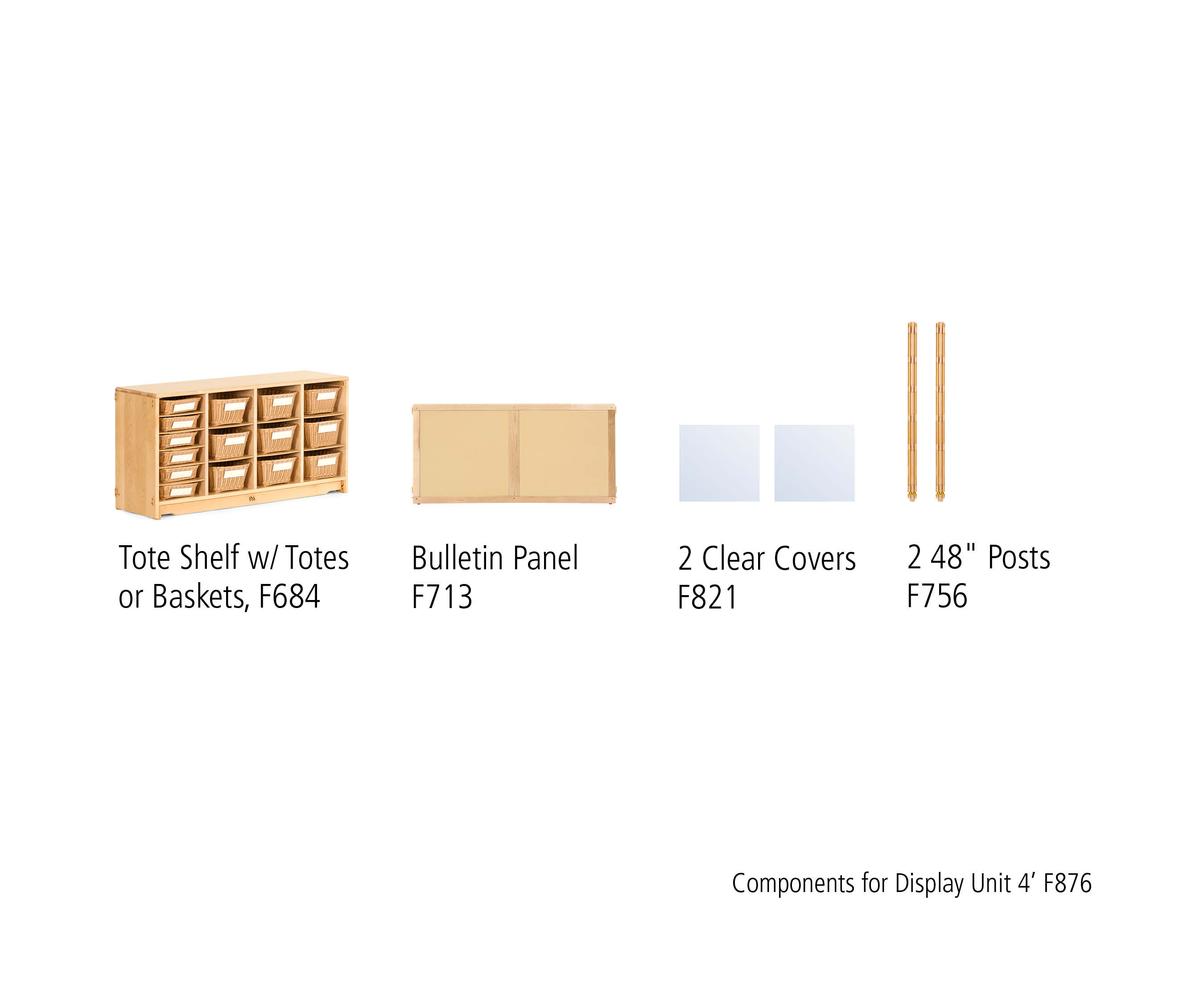 Components for Display Unit 4