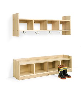 Boot Lockers & Cubbies | Classroom Coat Hooks | Community Playthings