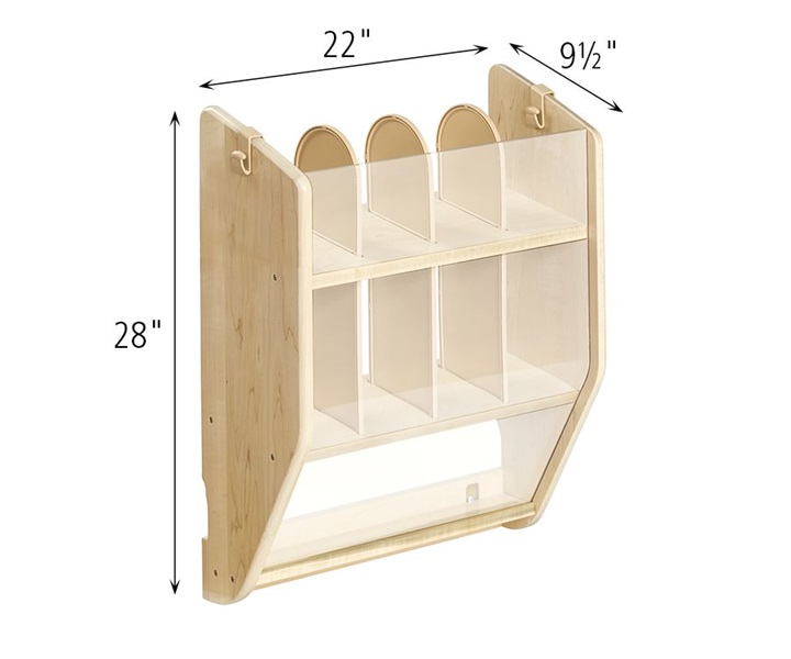 Dimensions of G238 Accessory Shelf