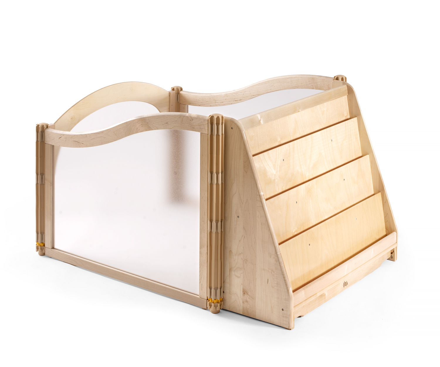 Listening Cube F953 reverse side view