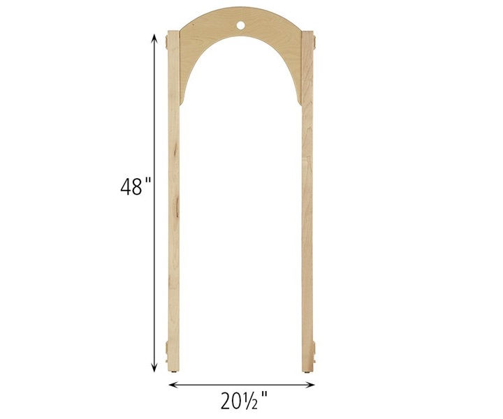 Dimensions of F838 Arch 21 x 48