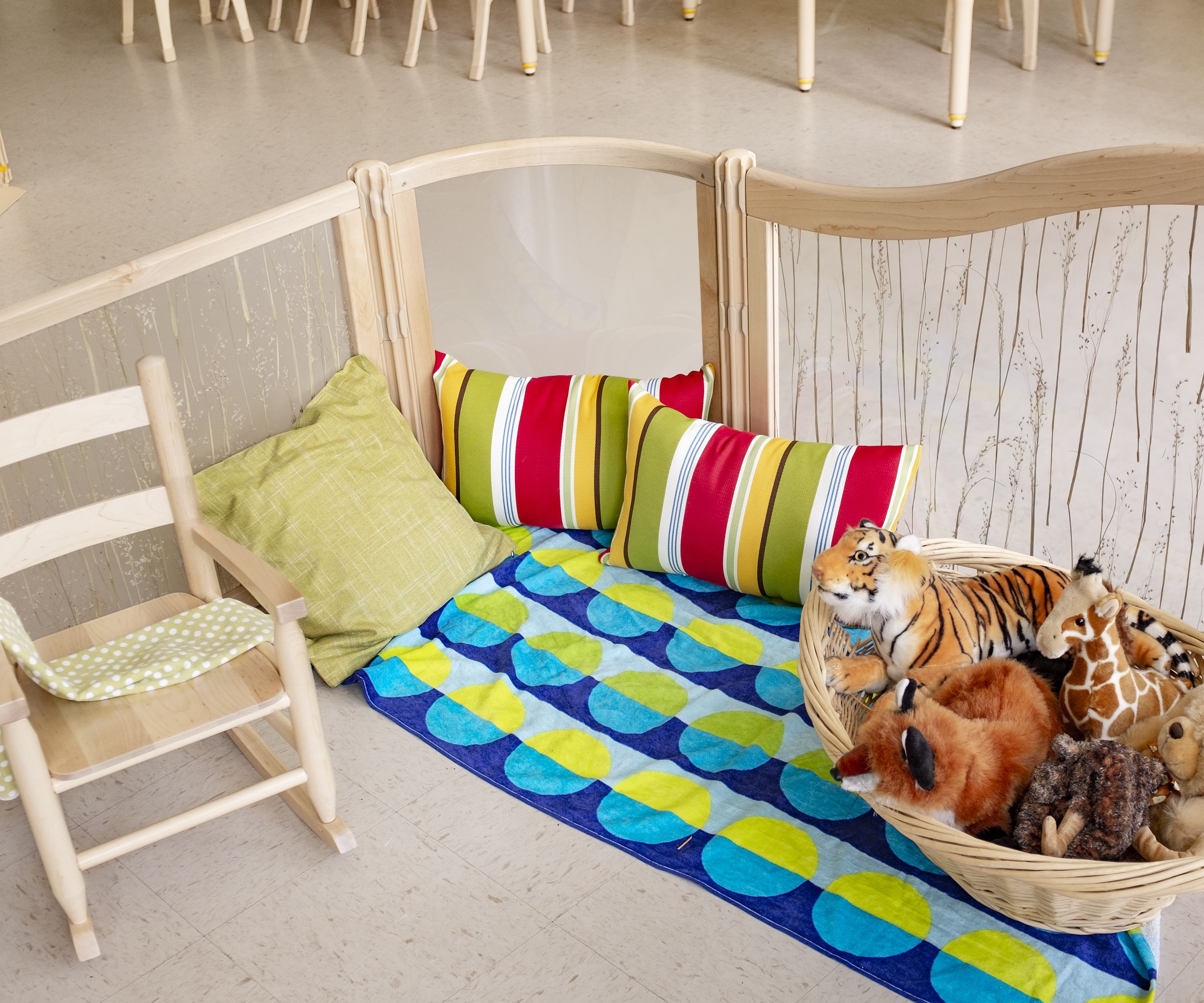 Translucent Radius 24 creates a cozy space"