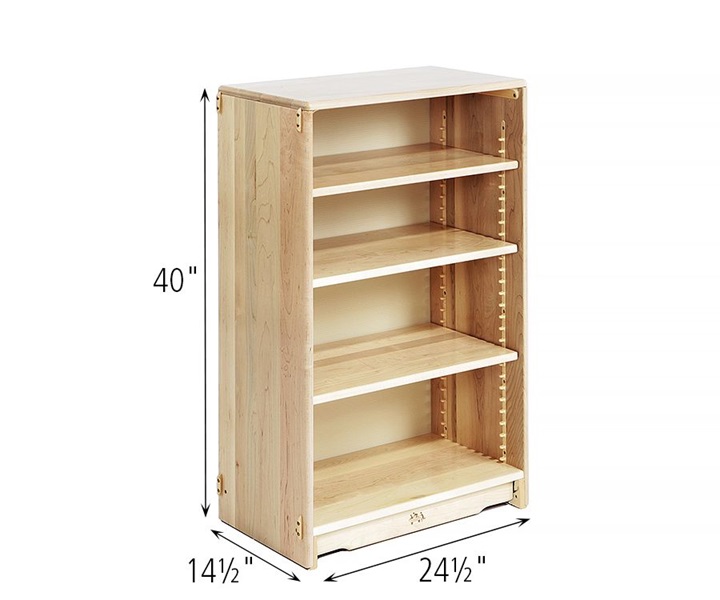 Dimensions of F623 Adjustable Shelf 2 x 40