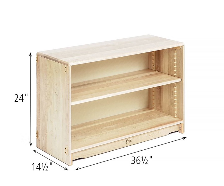 Dimensions of F631 Adjustable Shelf 3 x 24