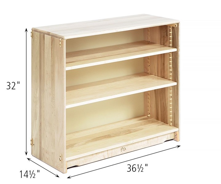 Dimensions of F633 Adjustable Shelf 3 x 32