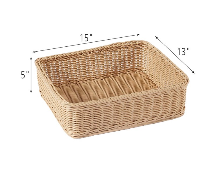 Dimensions of G485 Toddler Basket