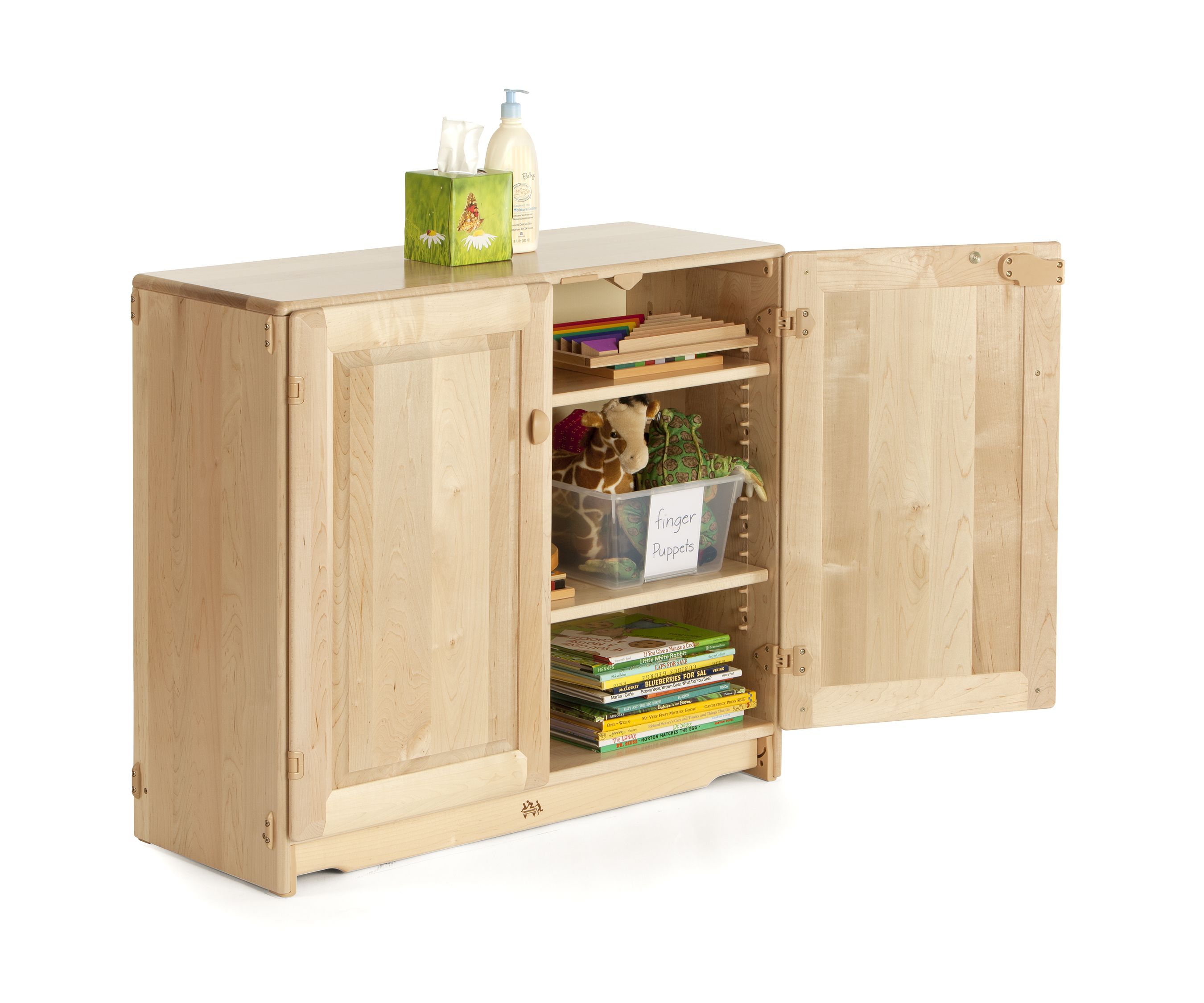 F634 Adjustable Shelf with Doors 3 x 32