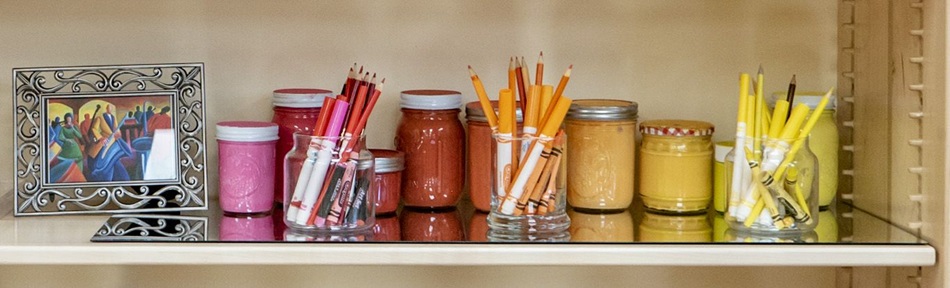 Sandbox Storage Shelf