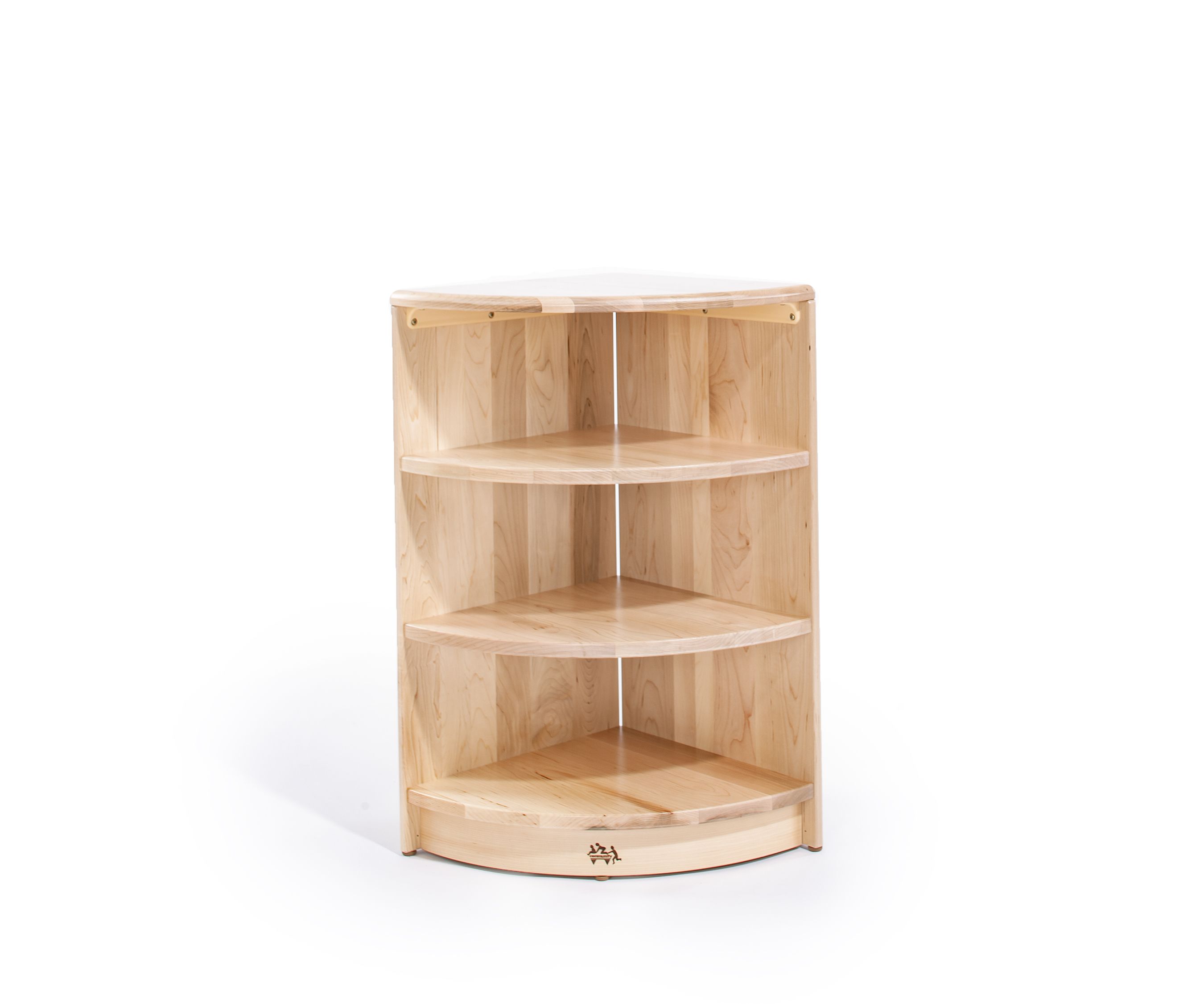 Wooden clearance corner shelf