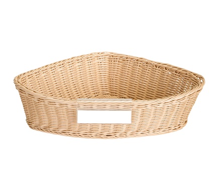 Constructive Playthings Small Square Plastic Woven Baskets (Set of 6)