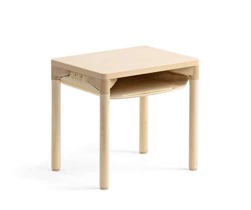 A510 Classroom Desk with A886 Wood Leg for 22 Inch Table 4pack