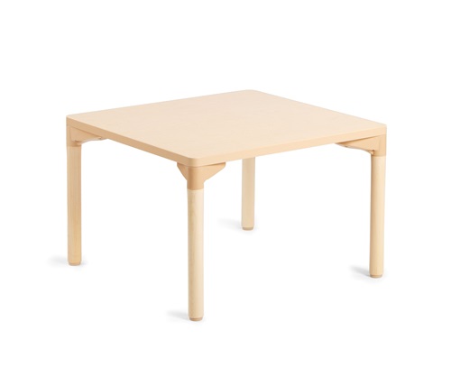 A815 Classroom Nursery Table 30 Inch x 30 Inch with A885 Wood Leg for 20 Inch Table 4pack