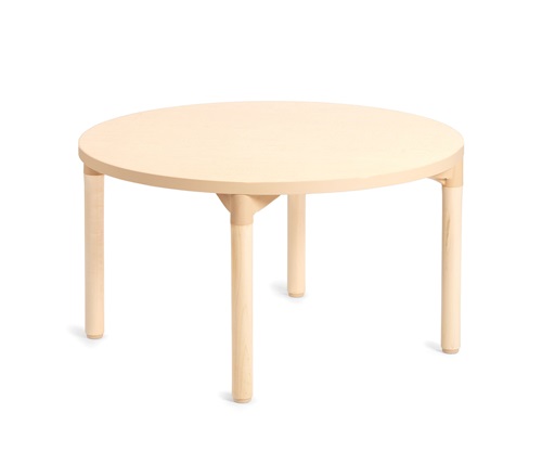 A825 Classroom Round Table 36 with A885 Wood Leg for 20 Inch Table 4pack