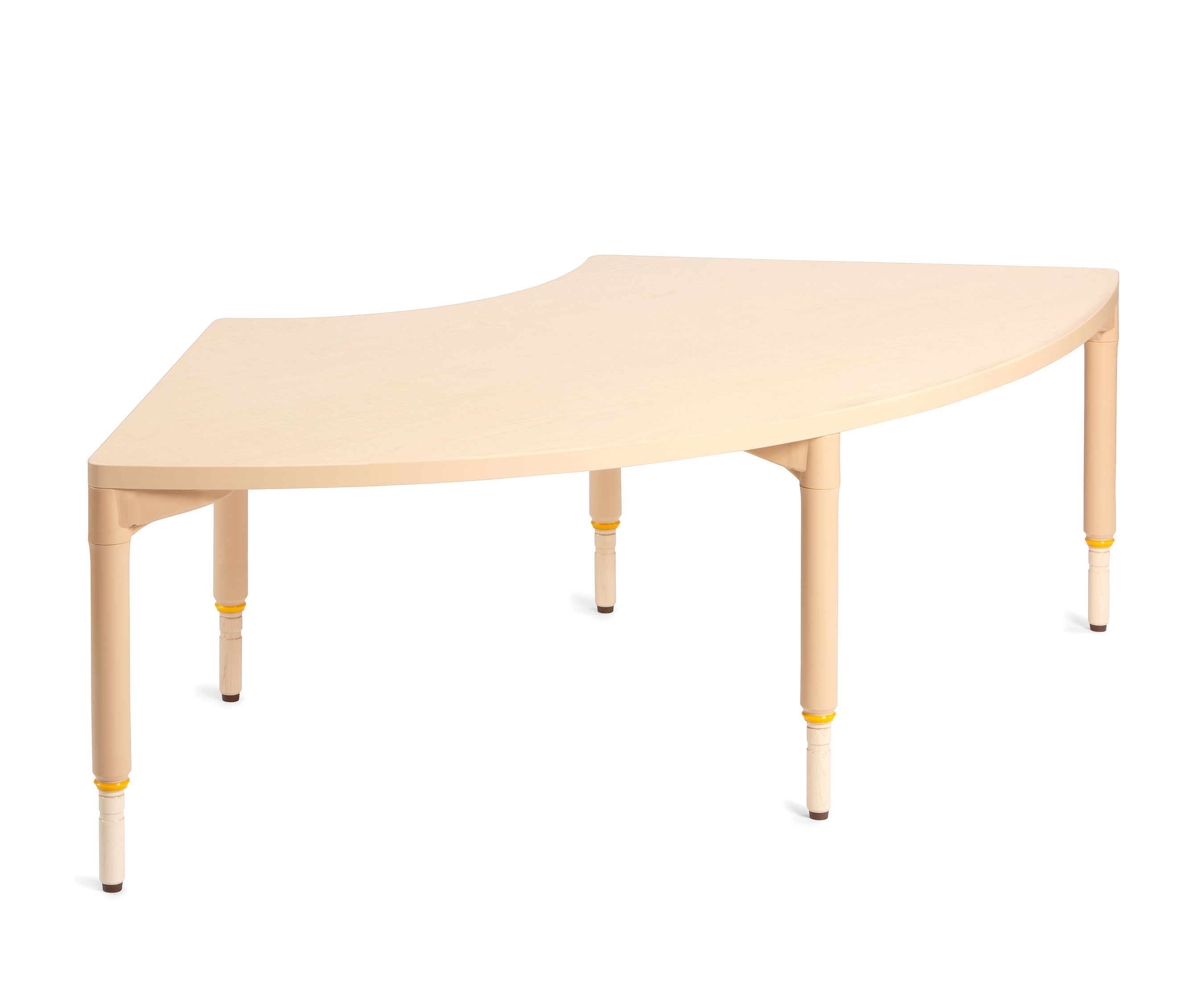 Quarter Circle Classroom Table