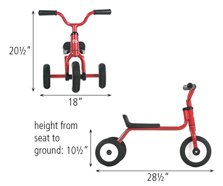 Dimensions of R215 Totstar